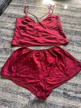 Victoria Secret Silk Night Set